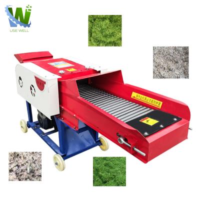 China Electric Manual Gasoline Diesel Engine Hay Cutter Machine India Corn Straw Chaff Cutter Silage Grass Animal Feed Forage Cleaver Corn Straw Chaff Cutter Machine For Sale for sale