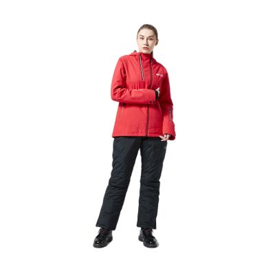 China Windable Breathable Customized Wear Outdoor 2022 New Winter Snow Suit Woman Ski Jacket Breathable Waterproof Windproof for sale