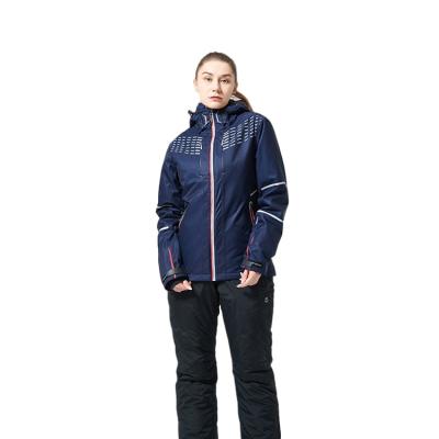 China Snow Suit Windable Zipper Woman Warm Design Ski Jacket Wear 2022 Custom Made Outdoor Breathable Breathable Sportswear Wholesale New for sale