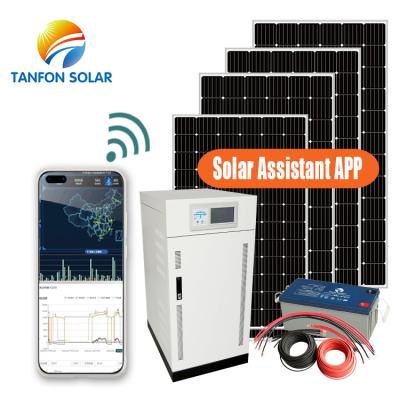 China 30KW Solar System Kits Grid Tie Solar Power System Solar Power System For Home 800*600*800 for sale