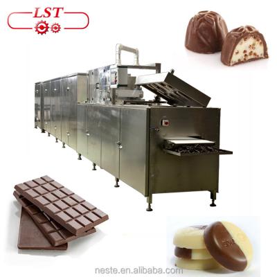 China Snack Factory Chocolate Factory Equipment Chocolate Pouring Forming Machine Full Automatic Chocolate Depositing Line for sale