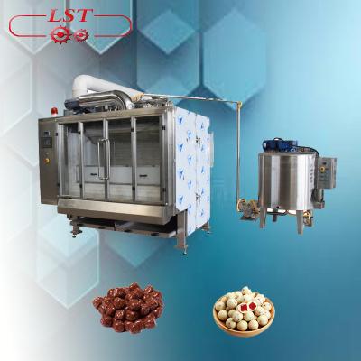 China Frying Oil Factory Belt Type New Automatic Chocolate Machine For Chocolate Coating for sale