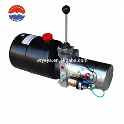 China Horizontal Or Vertical Hydraulic Power Pack Unit For Car Scissor Lift 12 Volt Or 24 Volt for sale