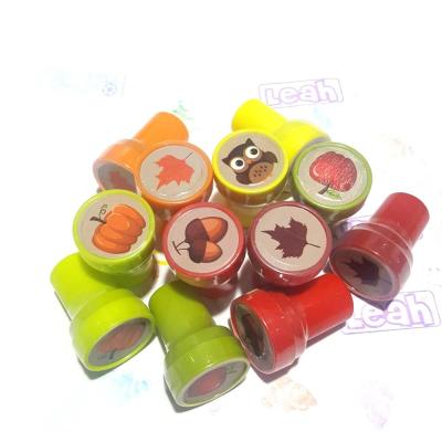 China Funny Educational Toy DIY Custom Cartoon Self Inking Toy Stamp for sale