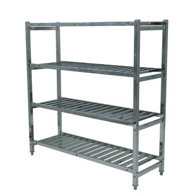 China Contemporary Standard Stainless Steel Kitchen Storage Workbench Commercial Kitchen Steel Rack Stainless Steel Floating Shelf for sale