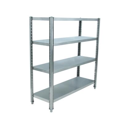 China Contemporary standard stainless steel kitchen storage workbench commercial kitchen steel rack stainless steel book shelves for sale