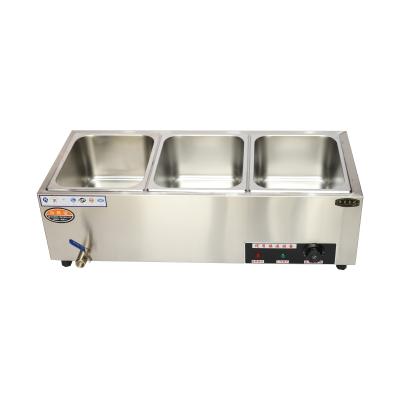 China Wholesale Newest Hotel Buffet Food Equipment Kitchen Equipment Buffet Food Warmer Glass Display Showcase for sale