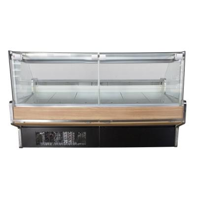 China Single-temperature Supermarket Store Fresh Meat Deli Cooling Refrigerator Refrigerated Display for sale