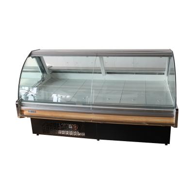 China 2021 Single-temperature Single-temperature supermarket store fresh meat grocery store refrigerator display promotional cooling freezer for sale