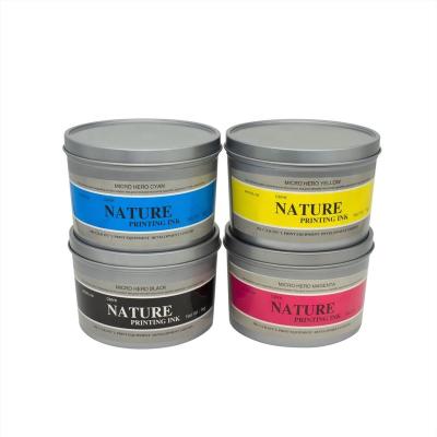 China CMYK= High Glossy Fast Dry Cyan Magenta Yellow Black Offset Printing Ink for sale