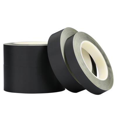 China Factory Direct Selling Acetate Black Fabric Heat Resistant Tape Insulation Tape High Temperature Resistance 25mm*30m for sale