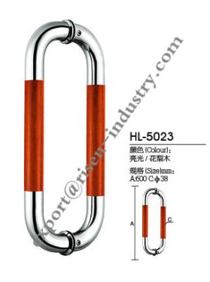 China Tirador de puerta HL5023, dia38 X 600 del acero inoxidable en venta