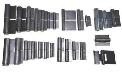 China welding hinge butt hinge, kinds of  iron gate weld on hinge, finishing:self color, zinc plating, steel materia for sale