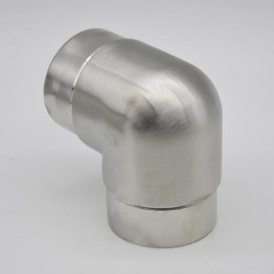 China Pipe connector 90 degree, material SS304, finishing satin or mirror, for tube 50.8mm en venta