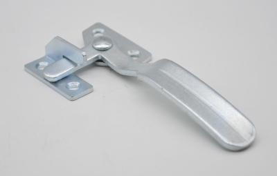 China Steel door and window handle right side 280R , Galvanized steel, with striker en venta