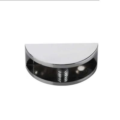 China Fixed Glass Holder YS-038L, Zinc Alloy,  for glass 10-12mm, finishing chrome or Satin en venta