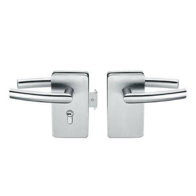 China Glass door locks LC-031, stainless steel 304 plate, finishing satin or mirror à venda