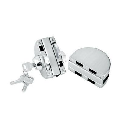 China Glass door locks LC-010, stainless steel 304 plate, finishing satin or mirror à venda