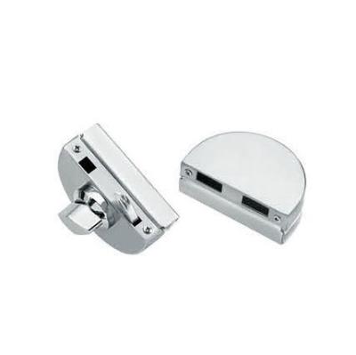 China Glass door locks LC-012, stainless steel 304 plate, finishing satin or mirror for sale