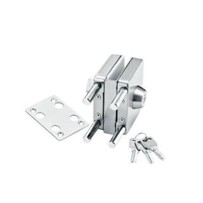 China Glass door locks LC-018A, stainless steel 304 plate, finishing satin or mirror à venda