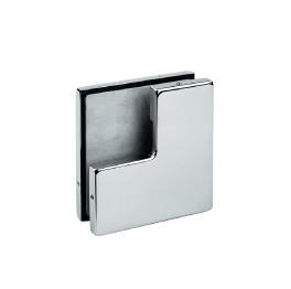 China Glass Patch Fitting A-083, Material aluminium, steel, stainless steel, finishing satin, mirror en venta