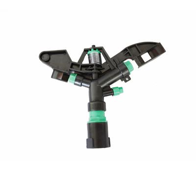 China Engineering Tools Plastic Garden System Plant Irrigation Sprinkler Three Arms 360 Degree Rotate Water Mist Hose Irrigation Sprinkler Sprayer for sale