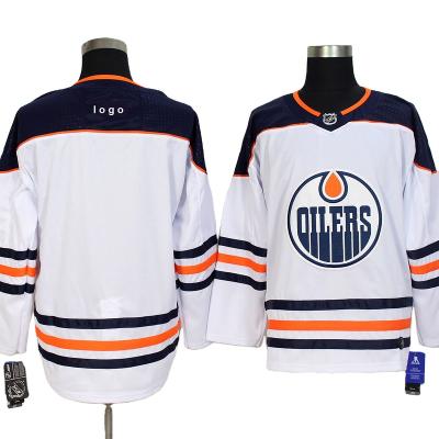 China White Candan Oil Workers Antibacterial Good Quality Cheap Ice Hockey Jersey for sale