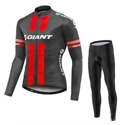 China Polyester Antibacterial Sleeve Long Wear Giant Cycling Set For Men Cycle Tank Top Cycling Long Sleeve Long Sleeve for sale