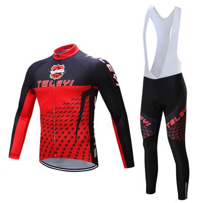 China Antibacterial Cycling Jersey Long Set Men Manufacture From China Cycling Jersey Long Sleeve Men for sale