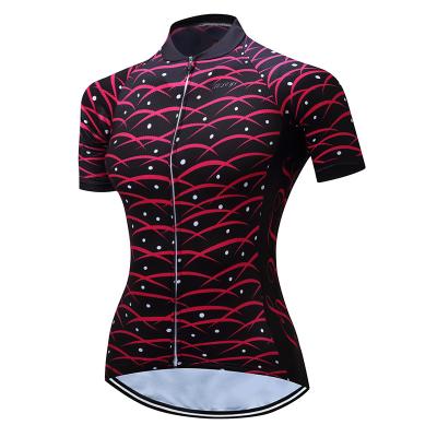 China Wholesale Anti-UV No MOQ Breathable Short Sleeve Summer Maillot Ciclismo Female High Quality Lycra Women Cycling Tank Top for sale