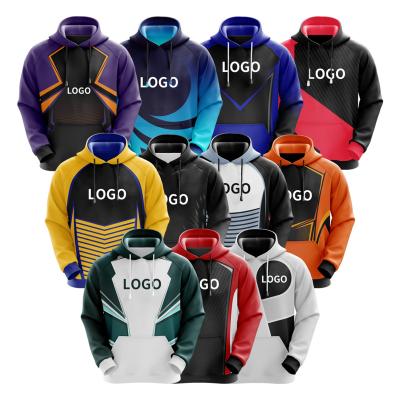 China Anti-pilling 2022 Logo Hoodies Unisex Designer Custom Made High Quality 3D Printed Pullover Hoodies Plus Size Men's Hoodies With Big Pockets for sale