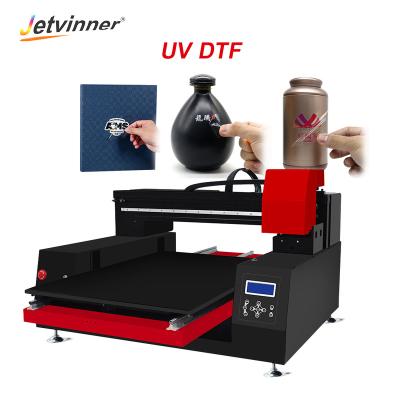 China Garment shops uv dtf XP6090 plus printer 6 colors printed for phone case dtf glass uv film for sale