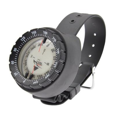 China Professional Waterproof PVC Digital Scuba Watch Underwater 50m Balanced Compass Diving Navigator For Swimming for sale