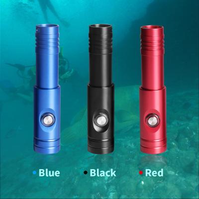 China 1000 Lumen IP68 Aluminum Underwater Diving Handheld Spearfish Led Torch Waterproof Rechargeable Lantern Light Flashlight SD-12 for sale