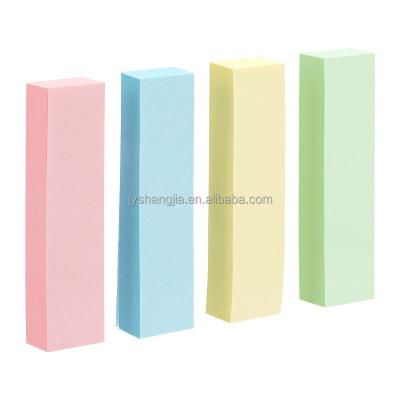 China Factory Price Size Self Adhesive Hot Selling Sticky Notes Pad Custom Pastel Strong Adhesive Markers 5 Colors Page Paper for sale