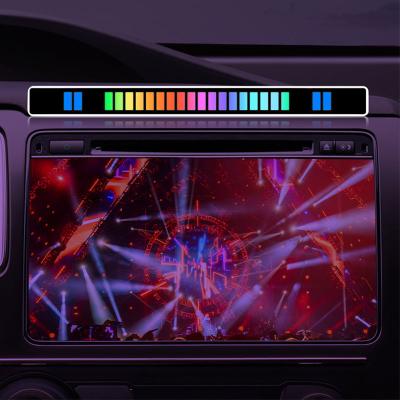 China Modern Color Lamp 32 Bit Pickup Level Changing Rhythm Activated RGB Voice Avtivated Audio Bar Control Colorful Color Light Led Light Music Rhythm Light for sale