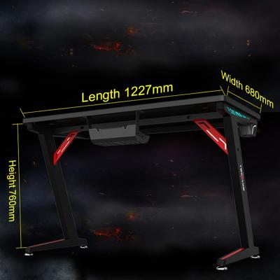 China Hot Selling Convertible E-sports Gaming Desk For Computer Gamers Table Factory New Style Cheap Price Personal Computer Corner Desk for sale