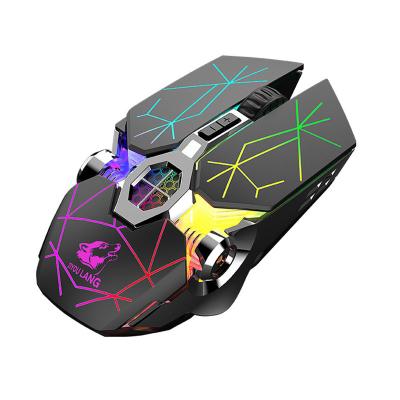 China Factory Price Cool High Sensitivity Wireless Mouse 2.4GHz Optical Gaming Mouse For Computer for sale