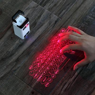 China Keyboard Gk61 Kit Projection Keyboard Portable Wireless Mini Virtual Keyboard 2021 Hot Selling Radio for sale