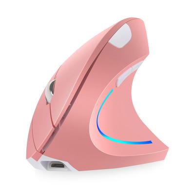 China High Sensitivity Wireless Gaming Mouse USB Computer Mice 1600DPI Vertical Ergonomic Mouse For Laptop Office Home for sale