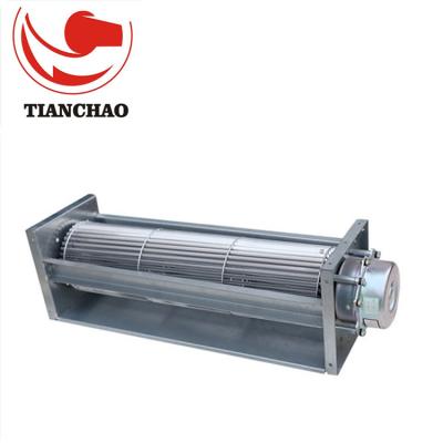 China The hand dryer ventilation fierplace transverse flow fan with motor for sale