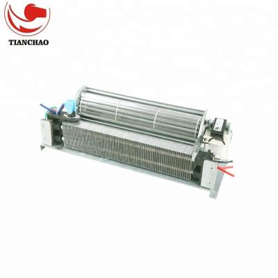 China Tangential Heater / Furnace / Fireplace Fan Cross Flow Fan With Heater For Fireplace for sale