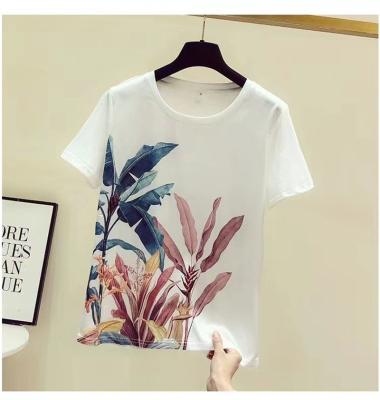 China Wholesale New Style Anti-wrinkle Women's Clothing Digital Printing Milk T Sleeve Silk Short Skirt For Girls for sale