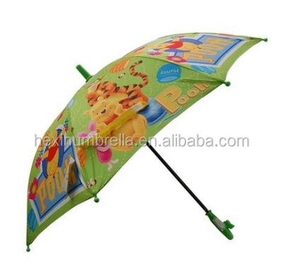 China Polyester Winnie the Pooh Printing Child Umbrella for sale