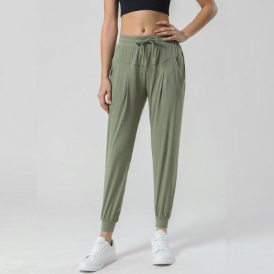 China 2022 Wholesale Anti-Wrinkle Women's High Waist Jogger Sweatpants Jogger Pants for sale