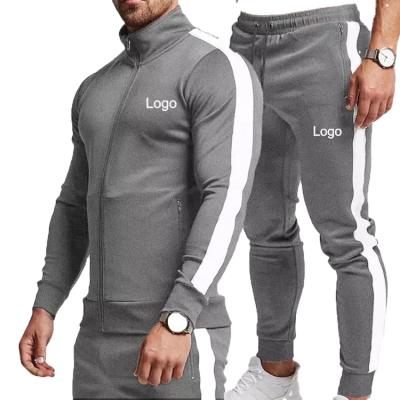 China China Supplier Breathable Clothing Gym Men Sports Jogger Hoodie Sweatsuit Set Two Piece Suit for sale