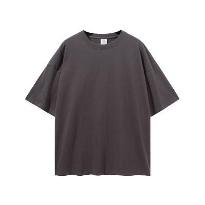 China Custom Made Plain Cotton Anti-Wrinkle OEM Manufacturer Blank Short Sleeves T Shirt Men 100% Oversized T-Shirt Shirts for sale