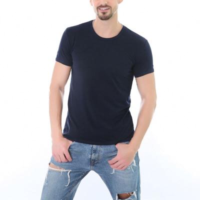 China wholesale Top Class Quality Anti-Wrinkle Around The Neck Custom T-shirt Printing Mens T Shirts for sale