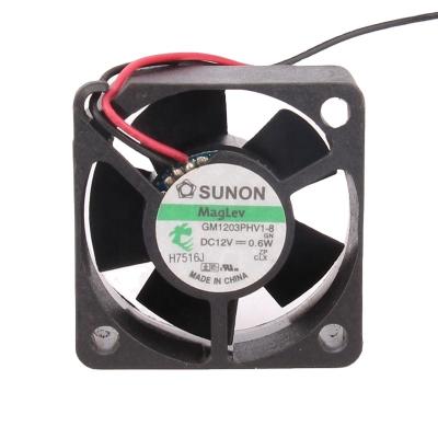 China New 3*3cm Fan Micro Fan 3015 12V 0.6W GM1203PHV1-8 Silent Fan for sale