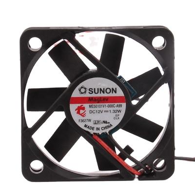 China Me50101v1-000c-a99 /G99 SUNON 5010 50x50x10mm 5cm 12V 1.32W 5cm Hotels Heat dissipation extractor hvls ceiling ventiladores fan for sale